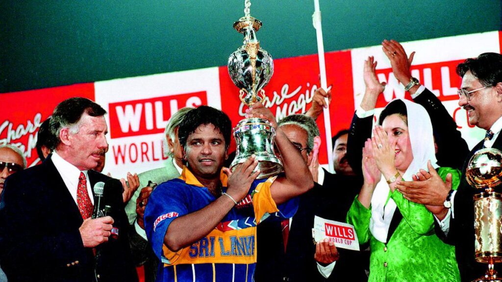 1996 cricket World Cup winner