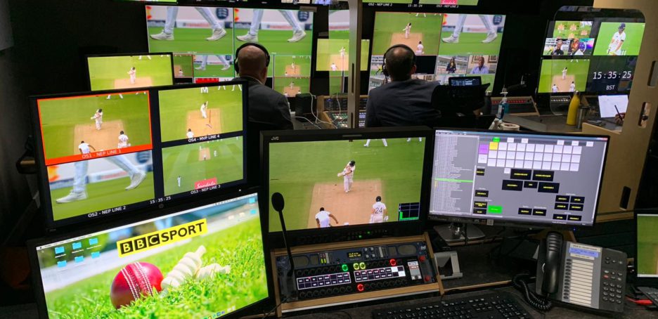cricket broadcasting control room
