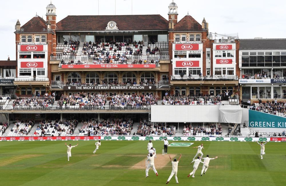 Historic Pavilion at The Oval, featured in top 10 iconic cricket grounds 