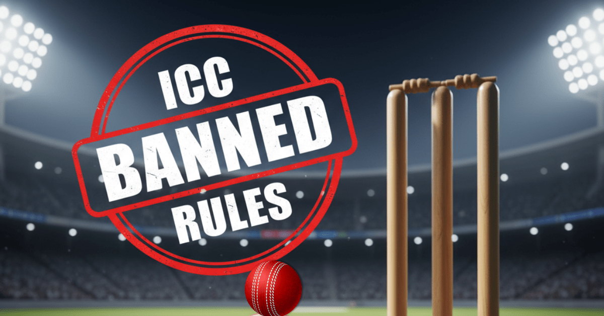 Top 10 Rules ICC Has Banned From Cricket – The Untold Story Behind Every Removed Law