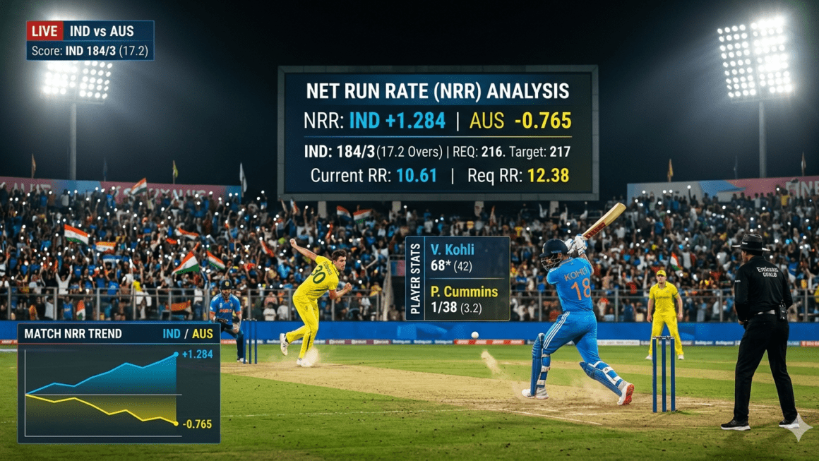 What Is Net Run Rate in Cricket? The Ultimate Beginner’s Guide (With Simple Formula & Examples)