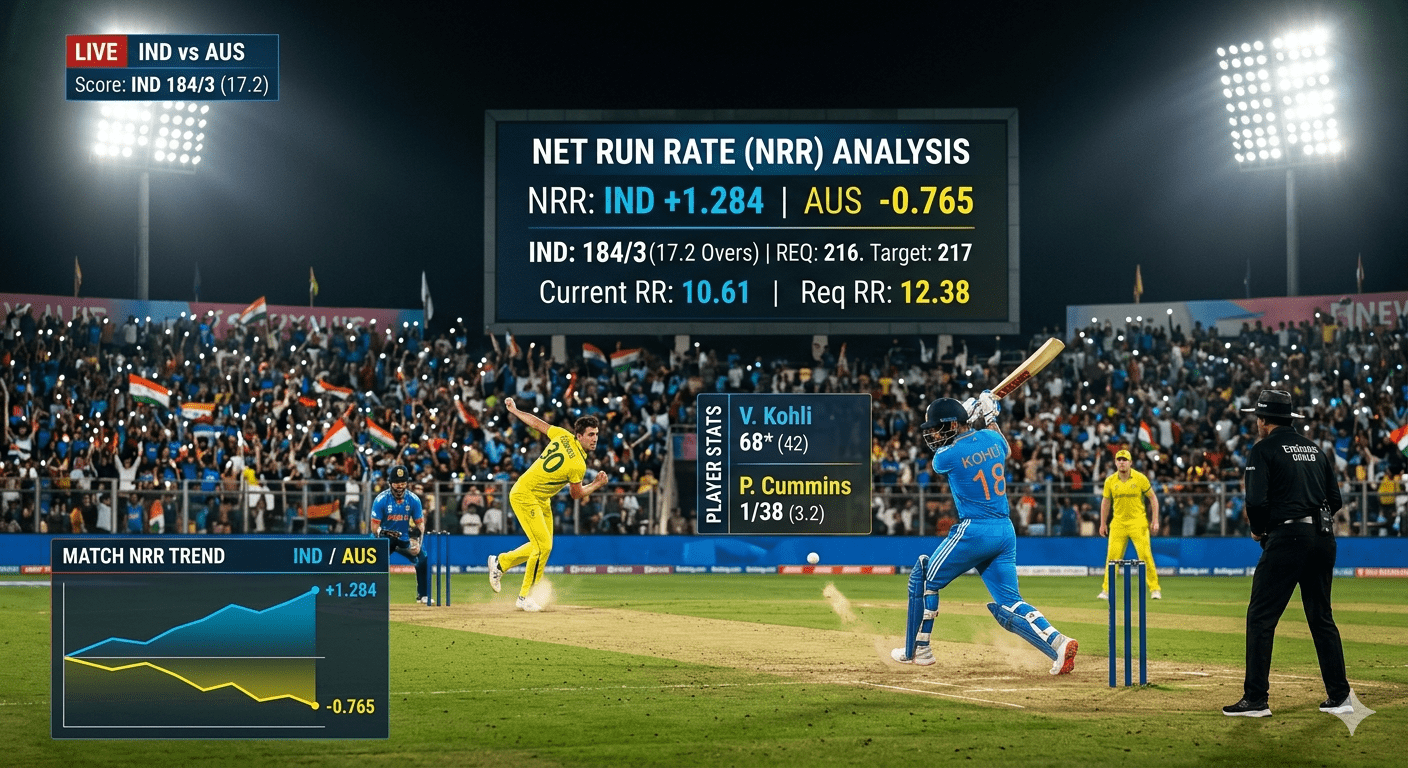 What Is Net Run Rate in Cricket? The Ultimate Beginner’s Guide (With Simple Formula & Examples)